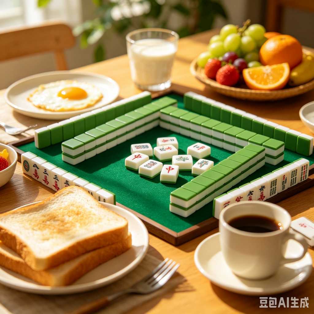 unique text mahjong tiles design