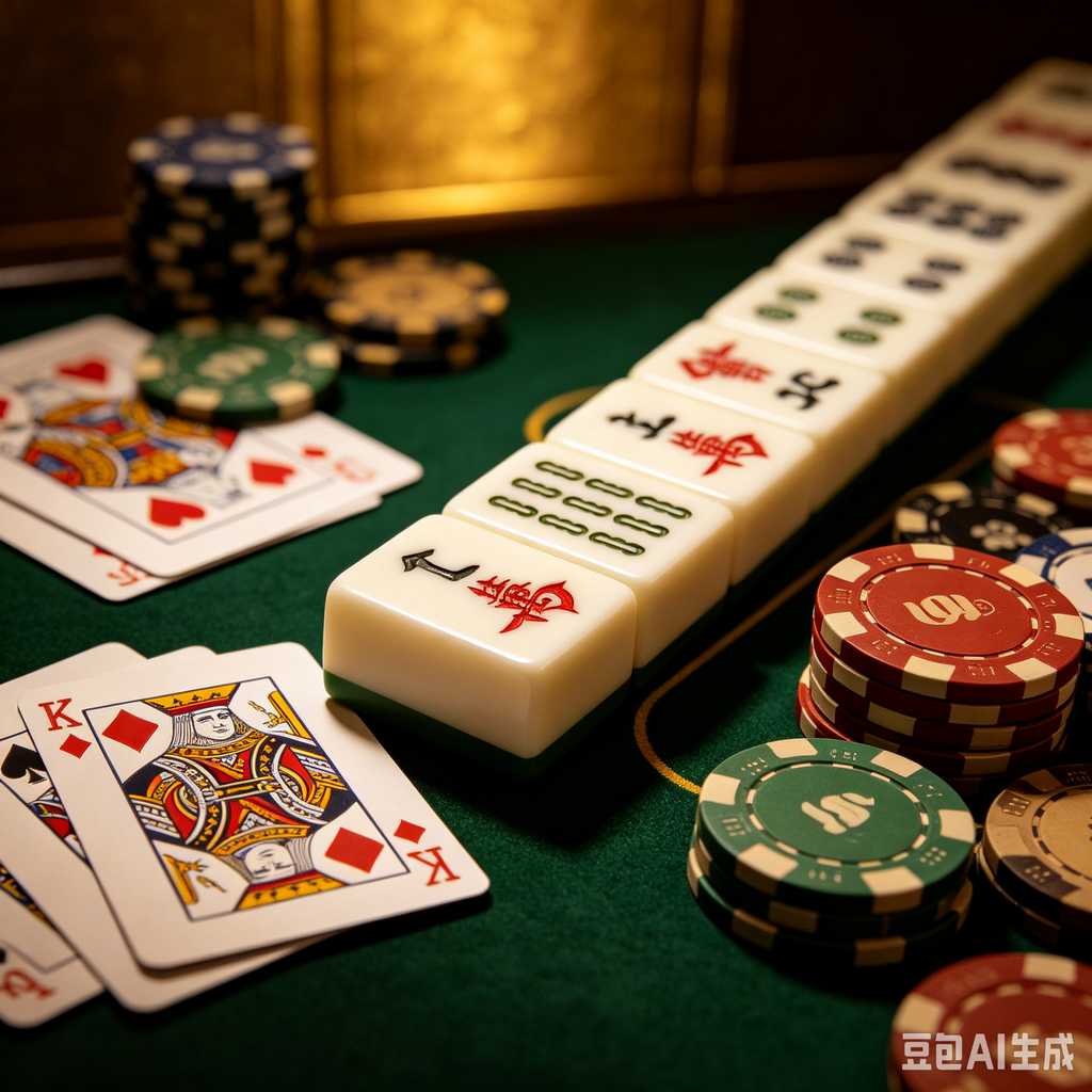 transparent acrylic mahjong set