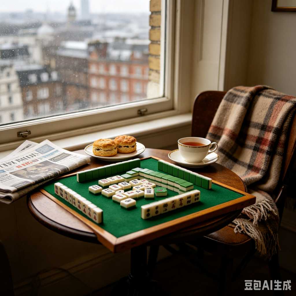 modern minimalist mahjong set